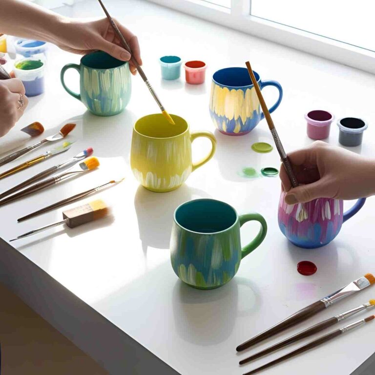 Hand-Painted Mugs: Fun Crafting Ideas to Try with Friends